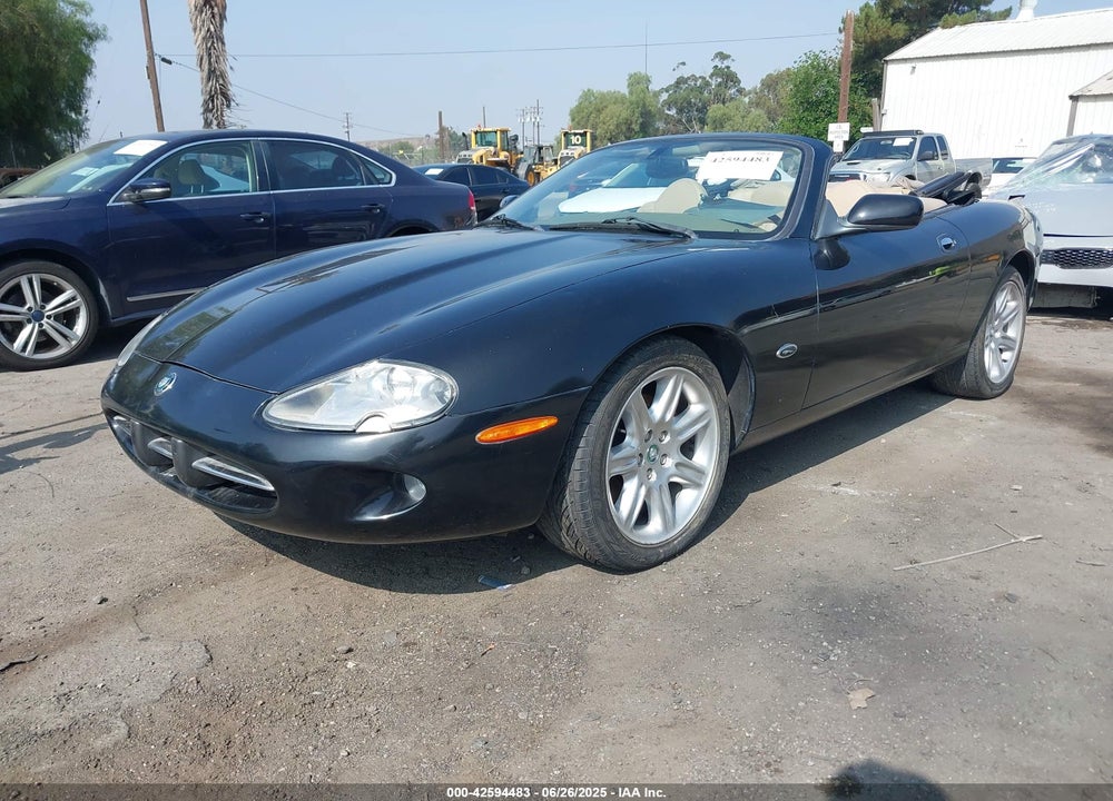 2000 JAGUAR XK8 VIN: SAJJA42C9YNA07614