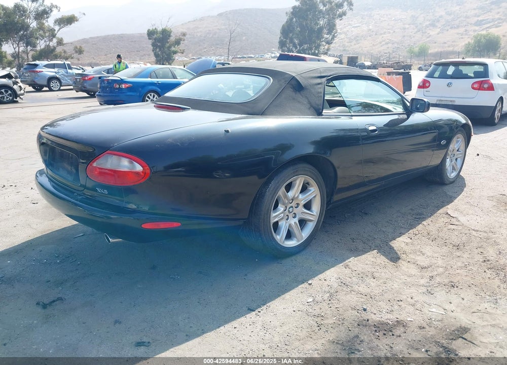 2000 JAGUAR XK8 VIN: SAJJA42C9YNA07614