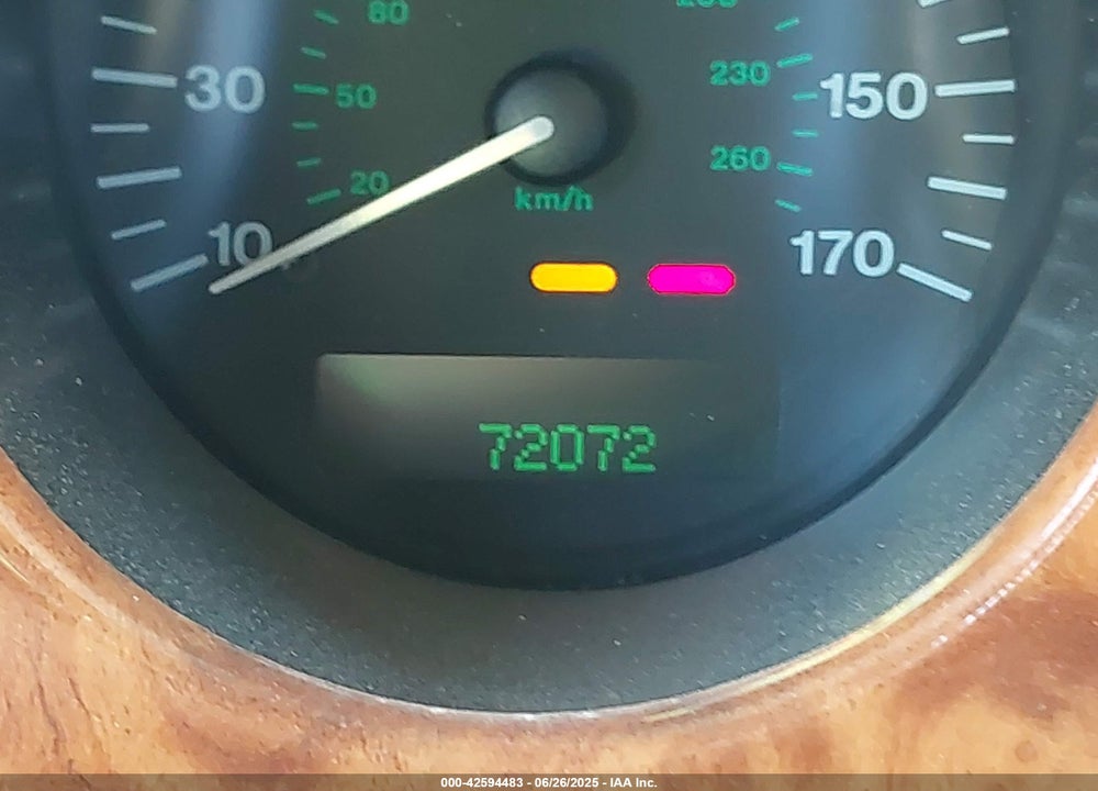 2000 JAGUAR XK8 VIN: SAJJA42C9YNA07614