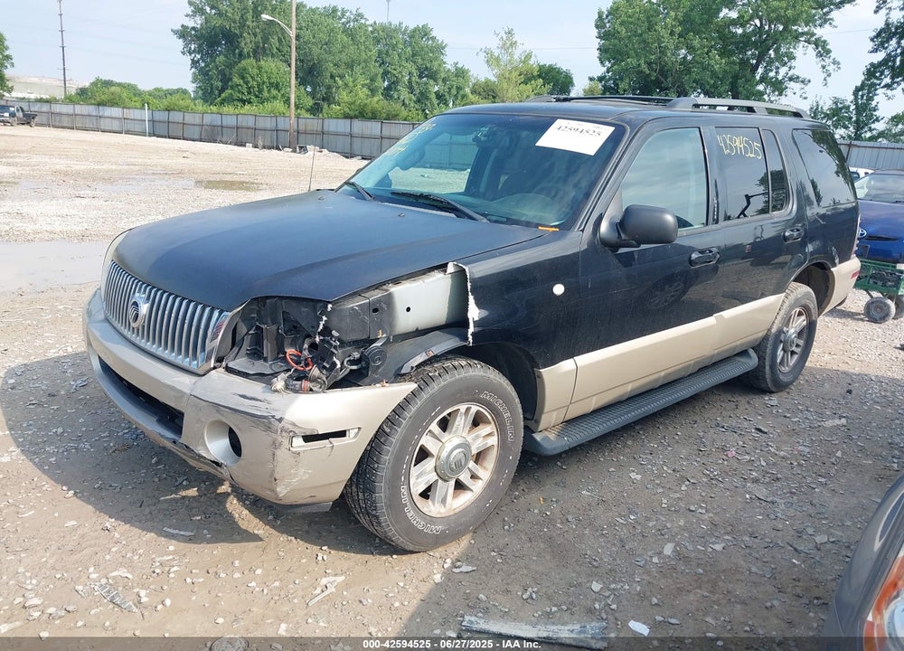 2004 MERCURY MOUNTAINEER VIN: 4M2ZU86K54UJ23787