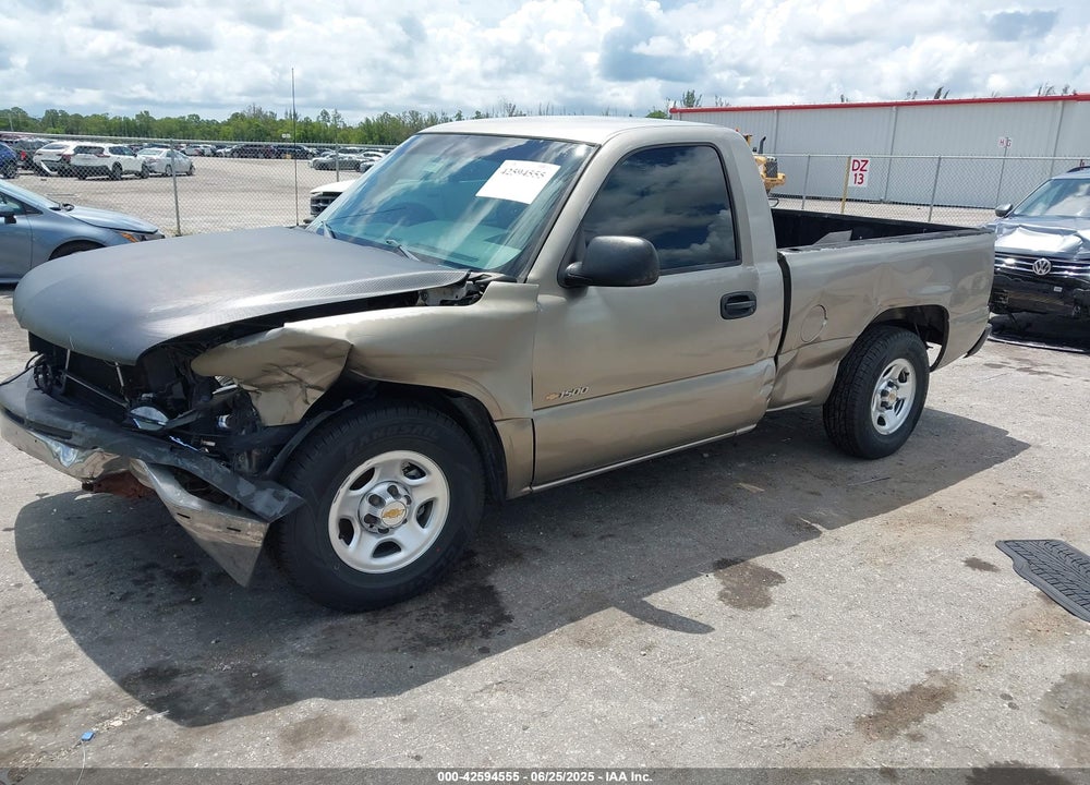 2001 CHEVROLET SILVERADO 1500 VIN: 1GCEC14WX1Z134240