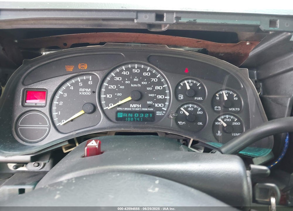 2001 CHEVROLET SILVERADO 1500 VIN: 1GCEC14WX1Z134240