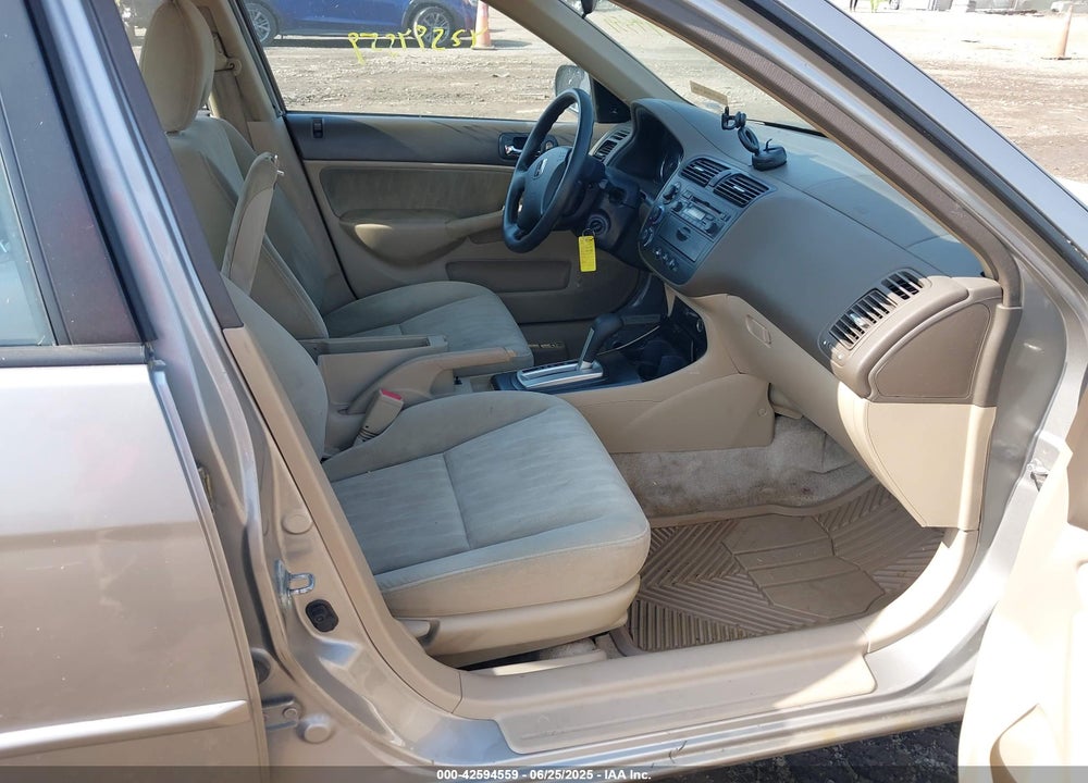 2003 HONDA CIVIC LX VIN: 1HGES16503L037790