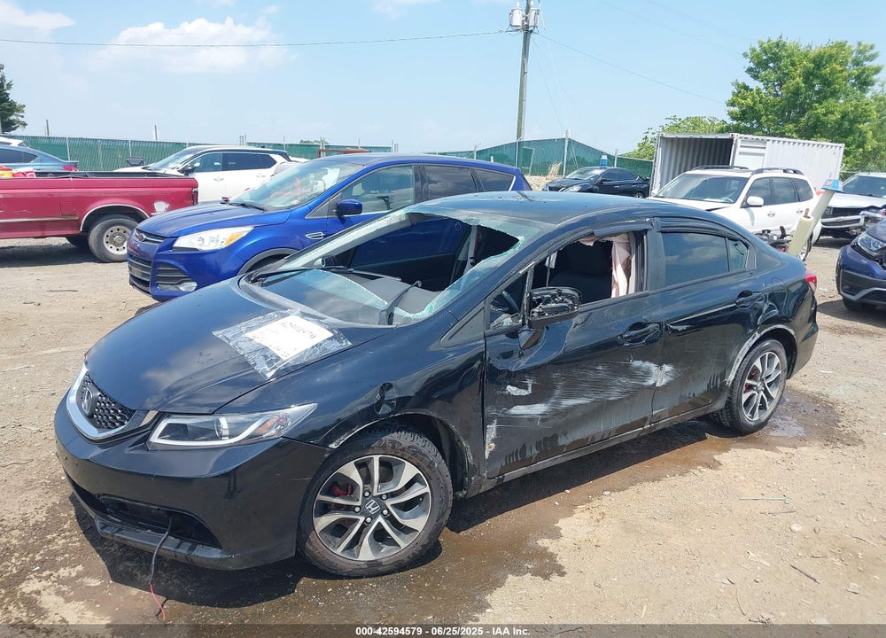 2015 HONDA CIVIC VIN: 19XFB2F77FE211958