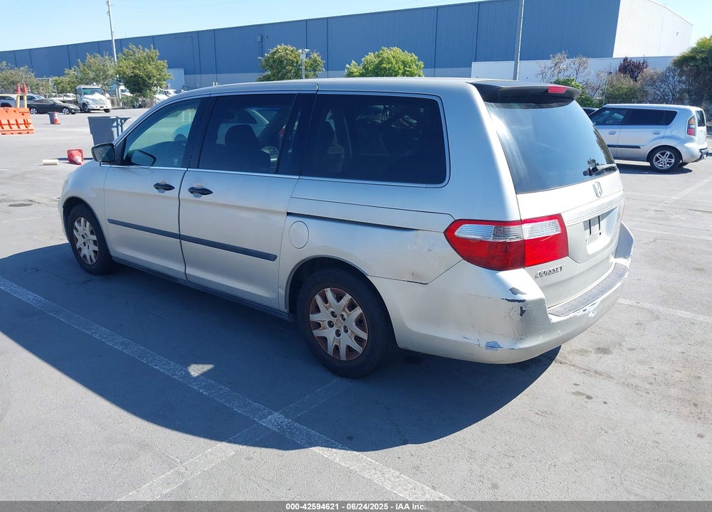2006 HONDA ODYSSEY LX VIN: 5FNRL38226B085181