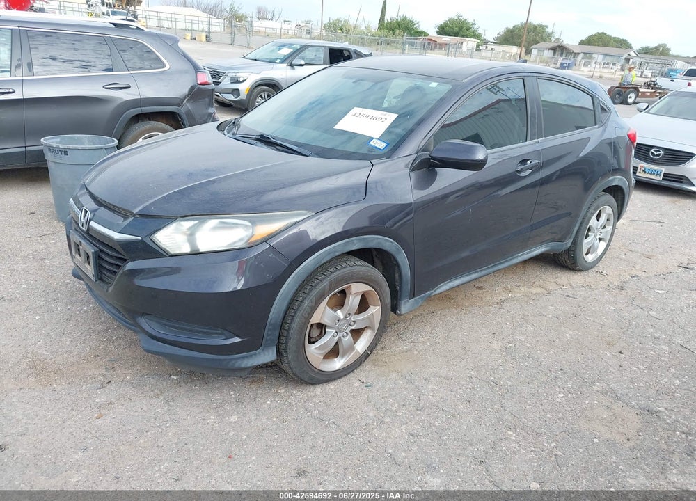 2016 HONDA HR-V LX VIN: 3CZRU5H36GM730875