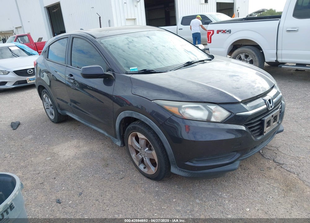 2016 HONDA HR-V LX VIN: 3CZRU5H36GM730875