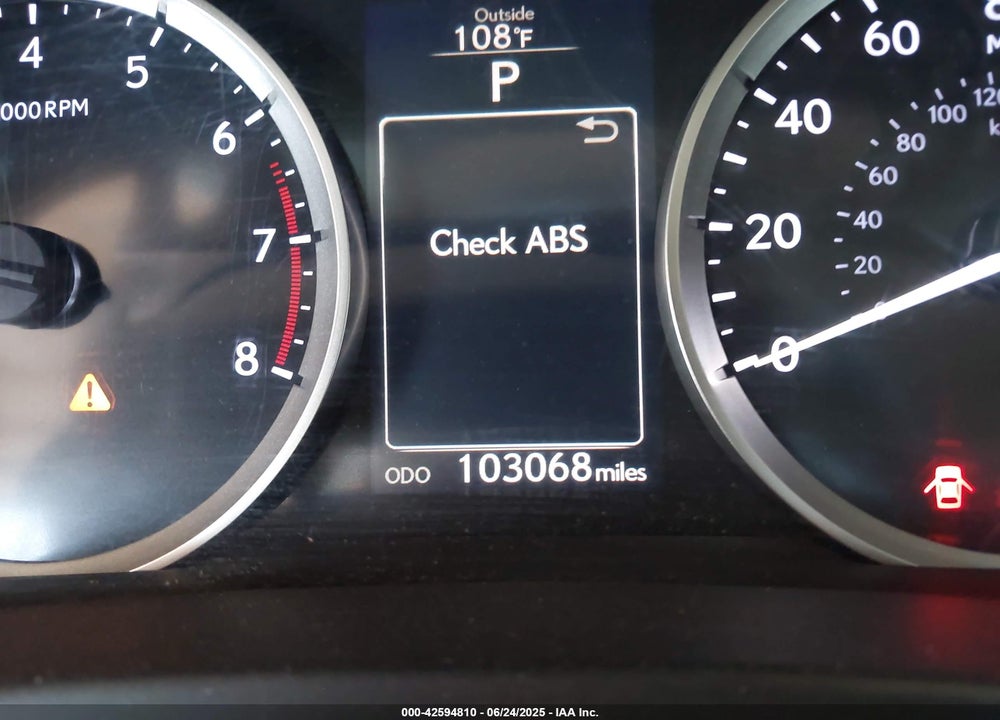 2015 LEXUS IS 250 VIN: JTHBF1D2XF5044400