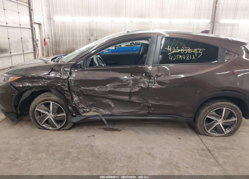 2021 HONDA HR-V AWD EX VIN: 3CZRU6H50MM740319