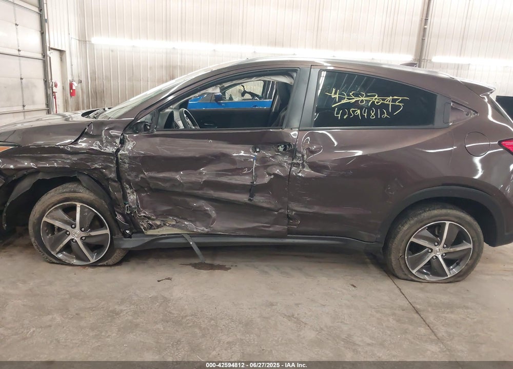 2021 HONDA HR-V AWD EX VIN: 3CZRU6H50MM740319