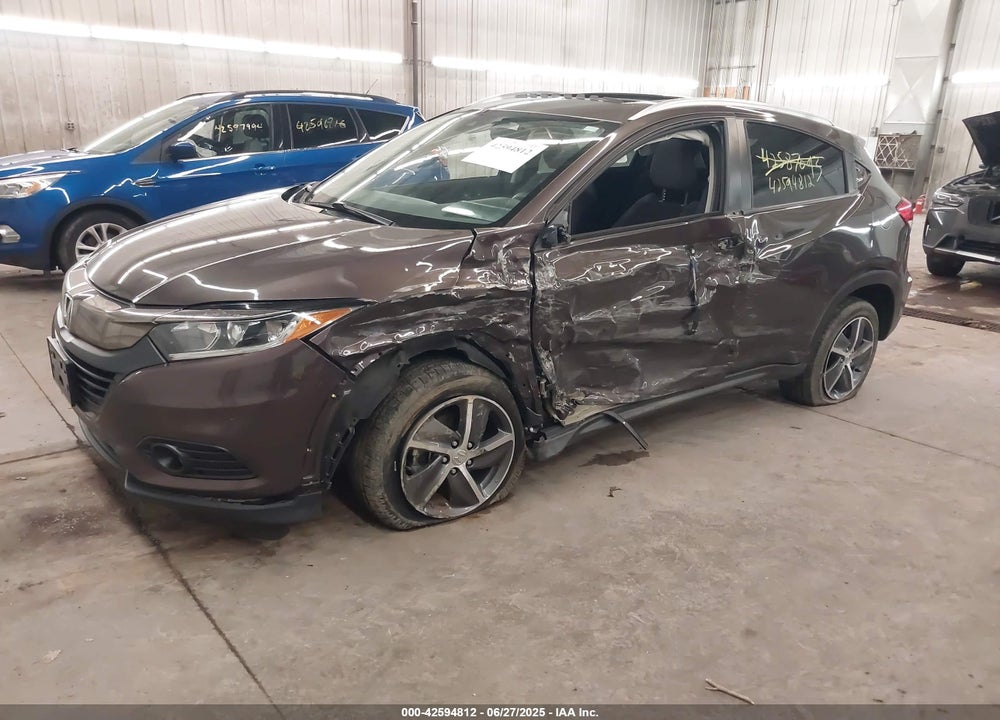 2021 HONDA HR-V AWD EX VIN: 3CZRU6H50MM740319