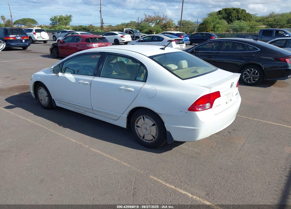 2008 HONDA CIVIC HYBRID VIN: JHMFA36298S003690