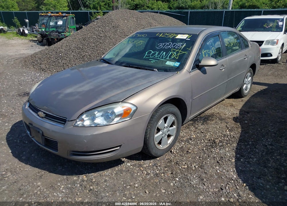 2007 CHEVROLET IMPALA VIN: 2G1WT58K279372081