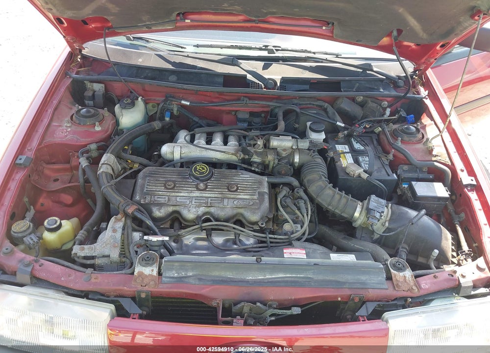 1991 FORD ESCORT LX VIN: 1FAPP15J6MW315895