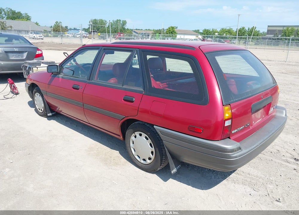1991 FORD ESCORT LX VIN: 1FAPP15J6MW315895