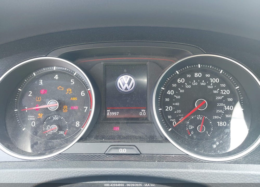 2017 VOLKSWAGEN GOLF VIN: 3VW547AU1HM054806