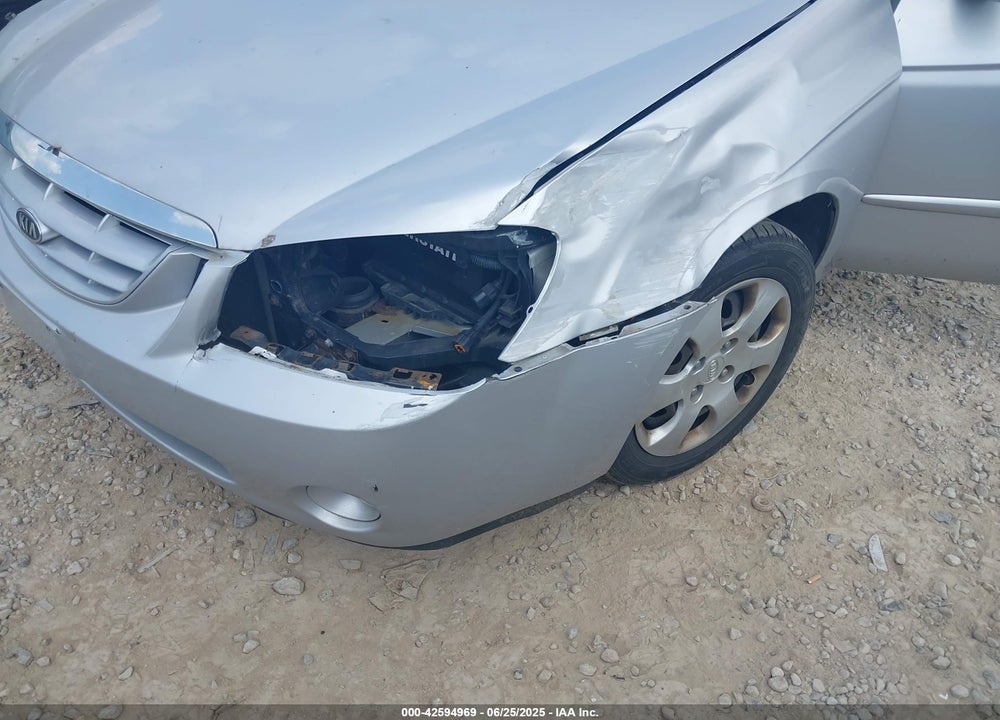 2006 KIA SPECTRA VIN: KNAFE121965310793