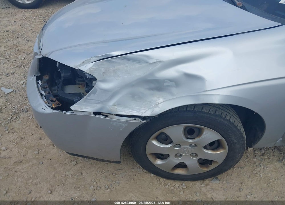 2006 KIA SPECTRA VIN: KNAFE121965310793