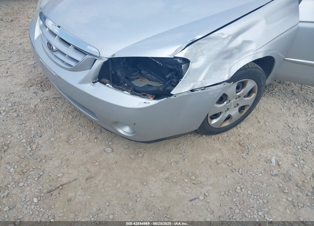 2006 KIA SPECTRA VIN: KNAFE121965310793