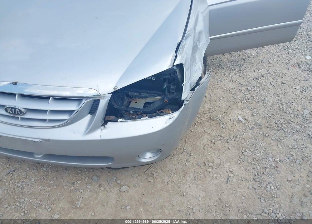 2006 KIA SPECTRA VIN: KNAFE121965310793
