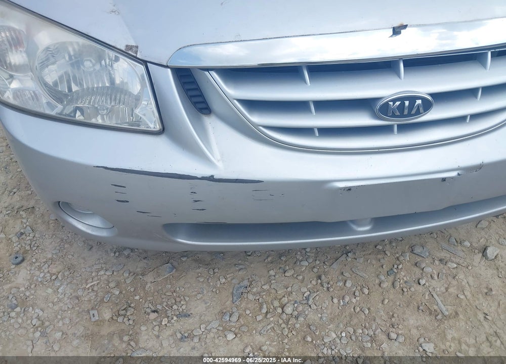 2006 KIA SPECTRA VIN: KNAFE121965310793