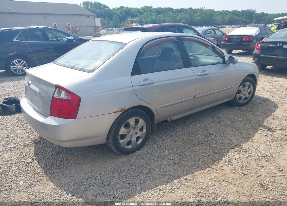 2006 KIA SPECTRA VIN: KNAFE121965310793