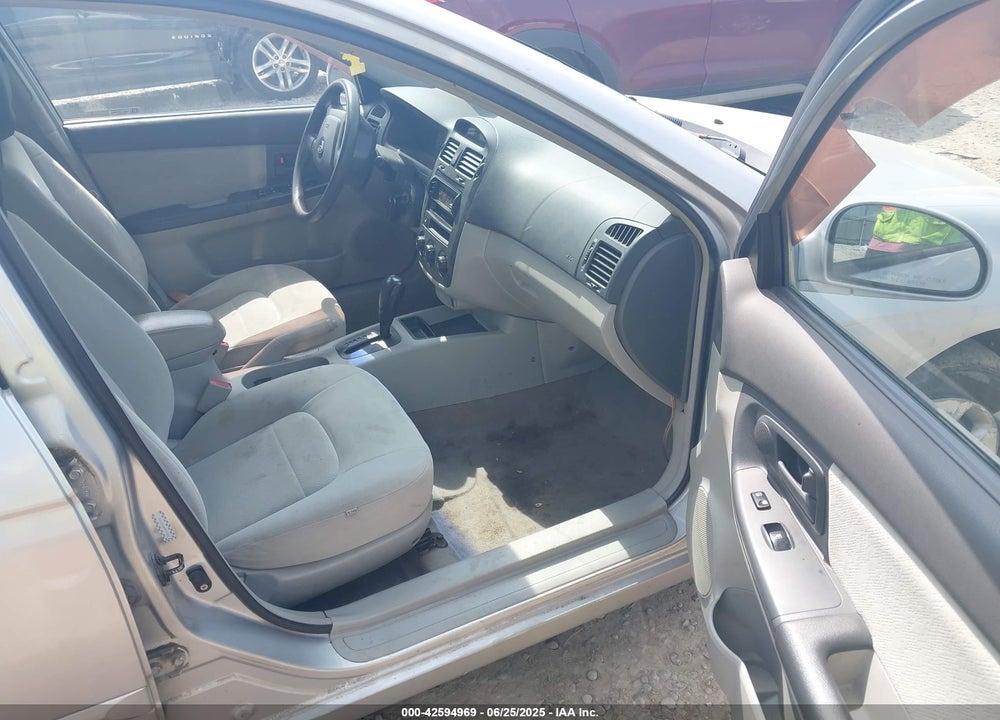 2006 KIA SPECTRA VIN: KNAFE121965310793