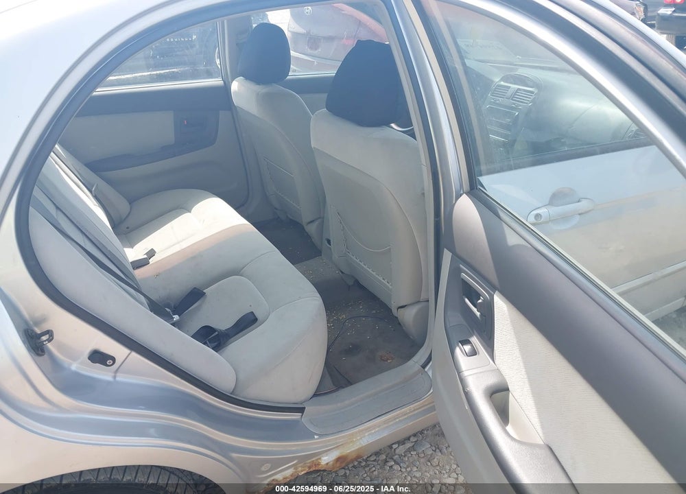 2006 KIA SPECTRA VIN: KNAFE121965310793