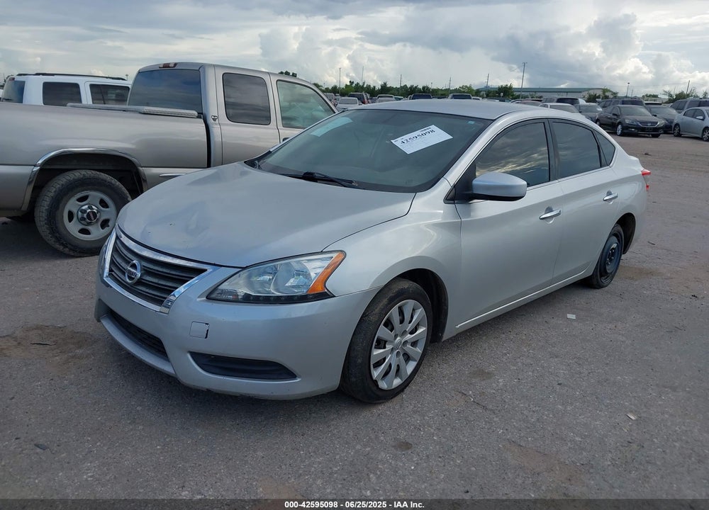 2013 NISSAN SENTRA SV VIN: 3N1AB7AP9DL680107