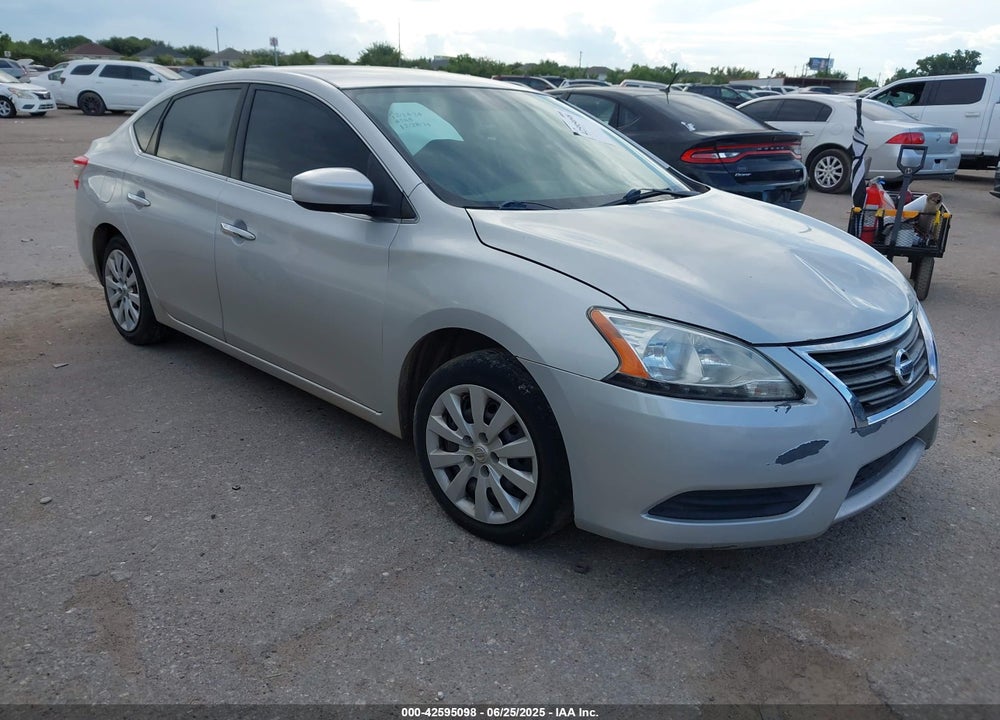 2013 NISSAN SENTRA SV VIN: 3N1AB7AP9DL680107