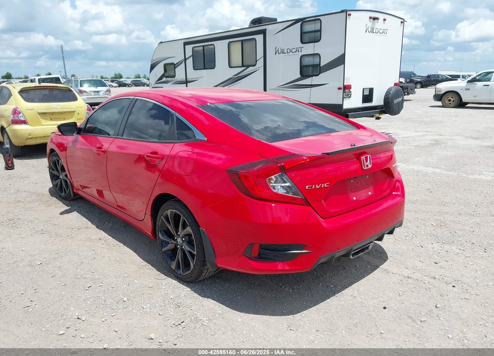 2020 HONDA CIVIC VIN: 2HGFC2E86LH601023