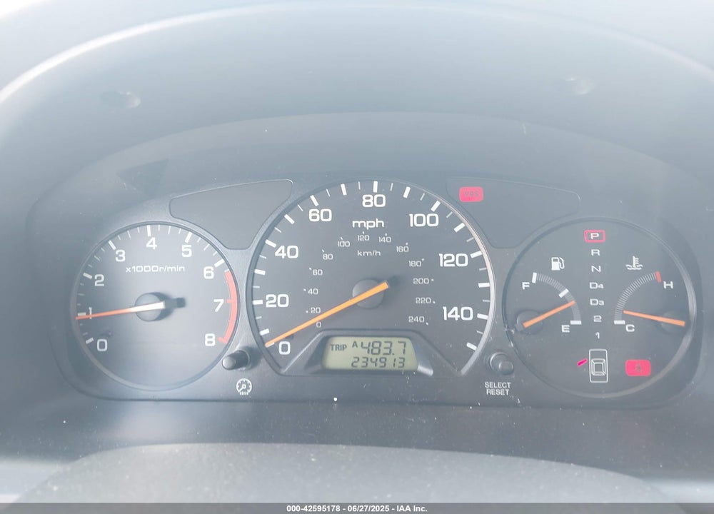 2002 HONDA ACCORD 2.3 LX VIN: 1HGCG66582A050450