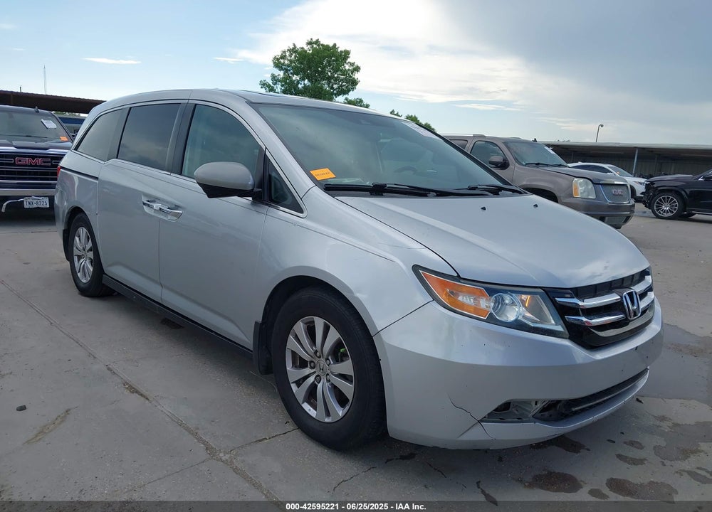 2014 HONDA ODYSSEY EX-L VIN: 5FNRL5H60EB058753