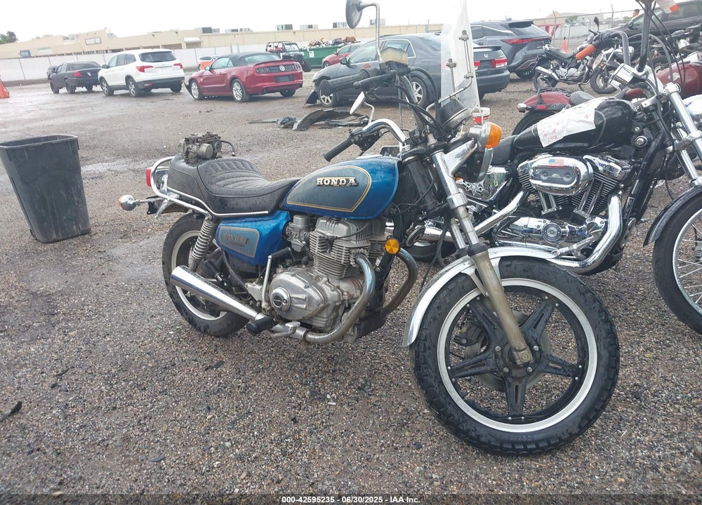 1981 HONDA CM400 A VIN: JH2NC0201BM200866