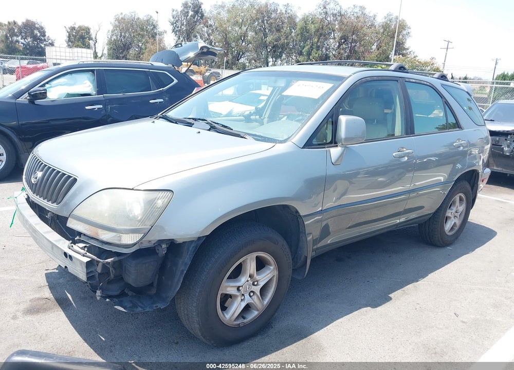 2000 LEXUS RX 300 VIN: JT6GF10U9Y0070699