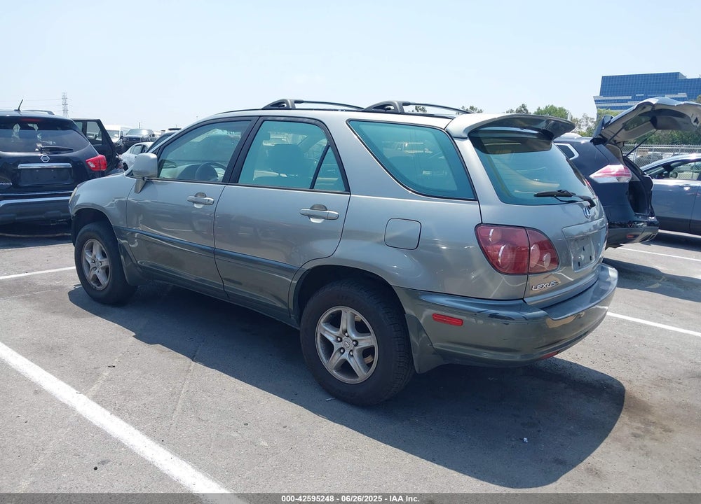 2000 LEXUS RX 300 VIN: JT6GF10U9Y0070699