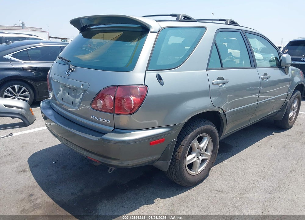 2000 LEXUS RX 300 VIN: JT6GF10U9Y0070699