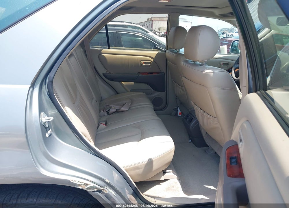 2000 LEXUS RX 300 VIN: JT6GF10U9Y0070699