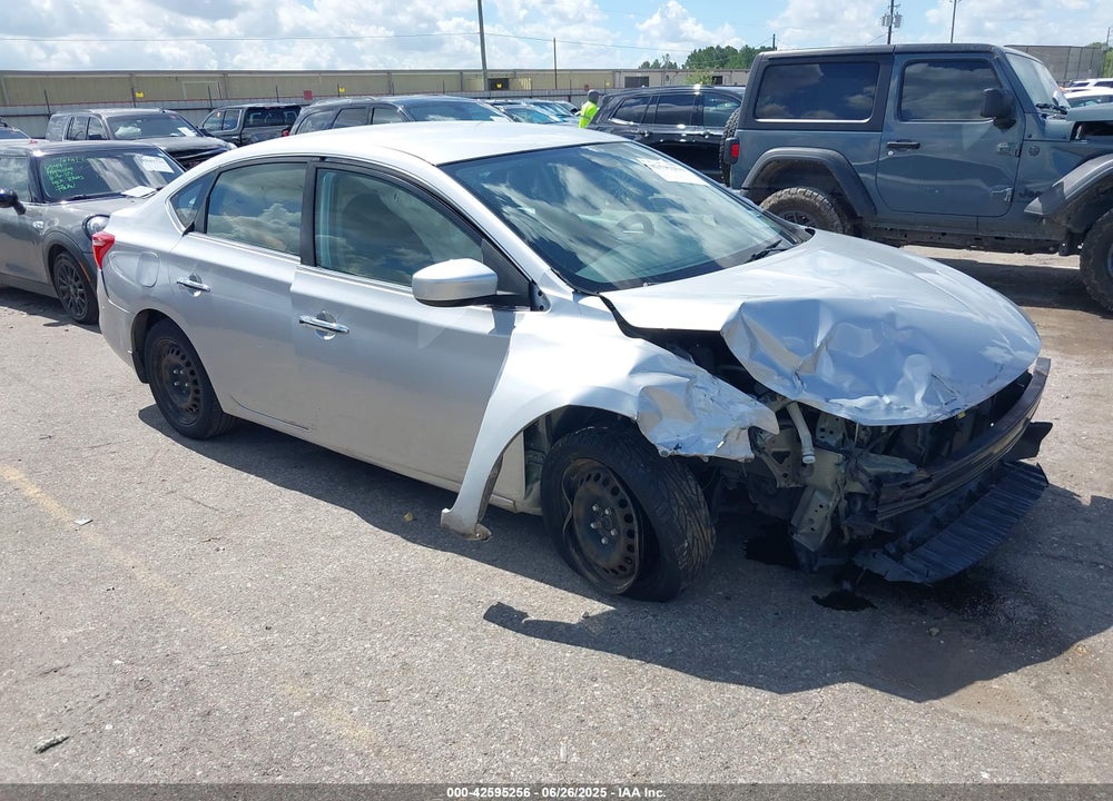 2017 NISSAN SENTRA S VIN: 3N1AB7AP6HY398001