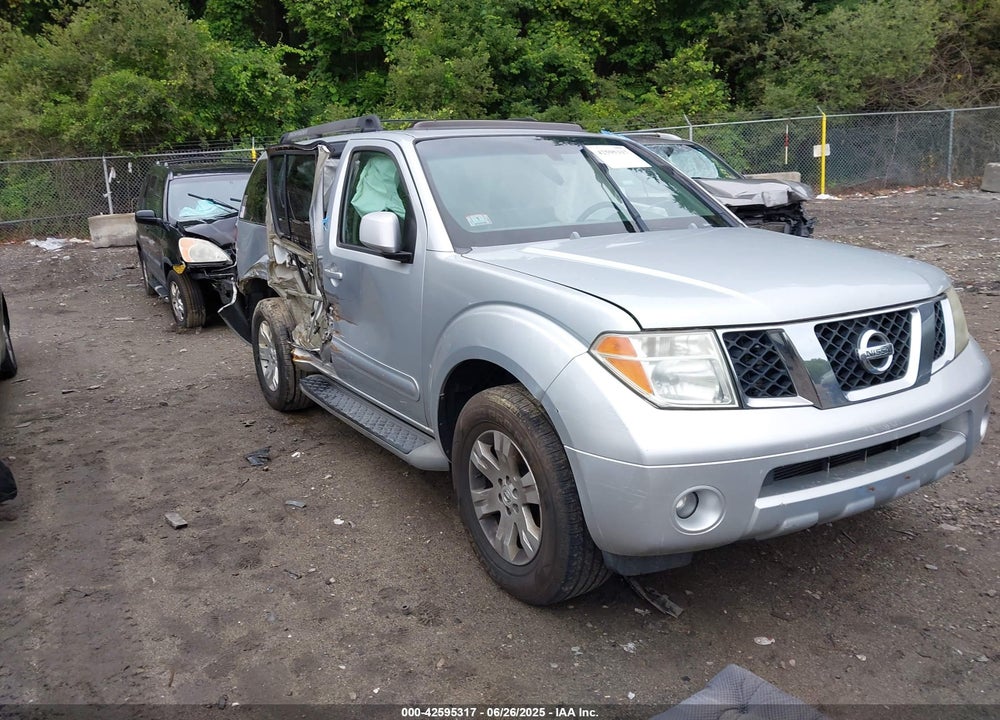 2007 NISSAN PATHFINDER LE VIN: 5N1AR18W77C634810