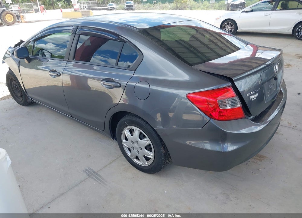 2012 HONDA CIVIC VIN: 19XFB2F56CE343538