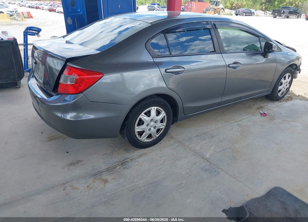 2012 HONDA CIVIC VIN: 19XFB2F56CE343538