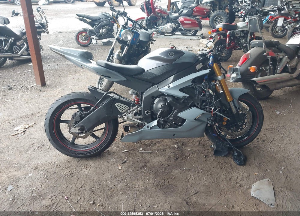 2007 YAMAHA YZFR6 VIN: JYARJ12EX7A014278