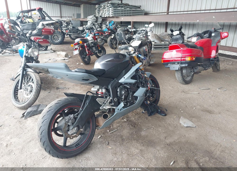 2007 YAMAHA YZFR6 VIN: JYARJ12EX7A014278