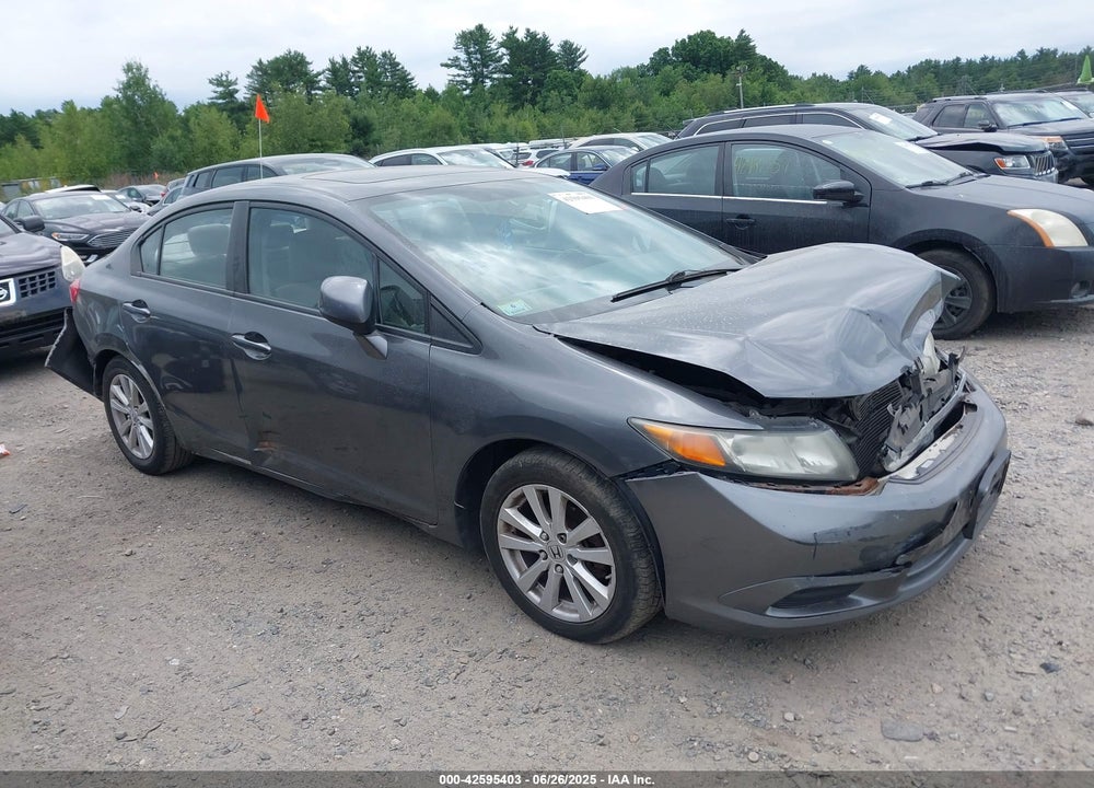 2012 HONDA CIVIC EX-L VIN: 2HGFB2F99CH540681