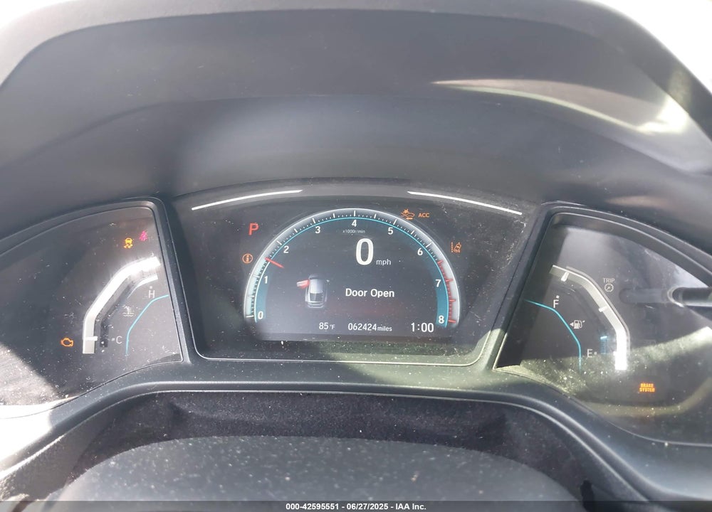 2020 HONDA CIVIC VIN: SHHFK7H3XLU216020