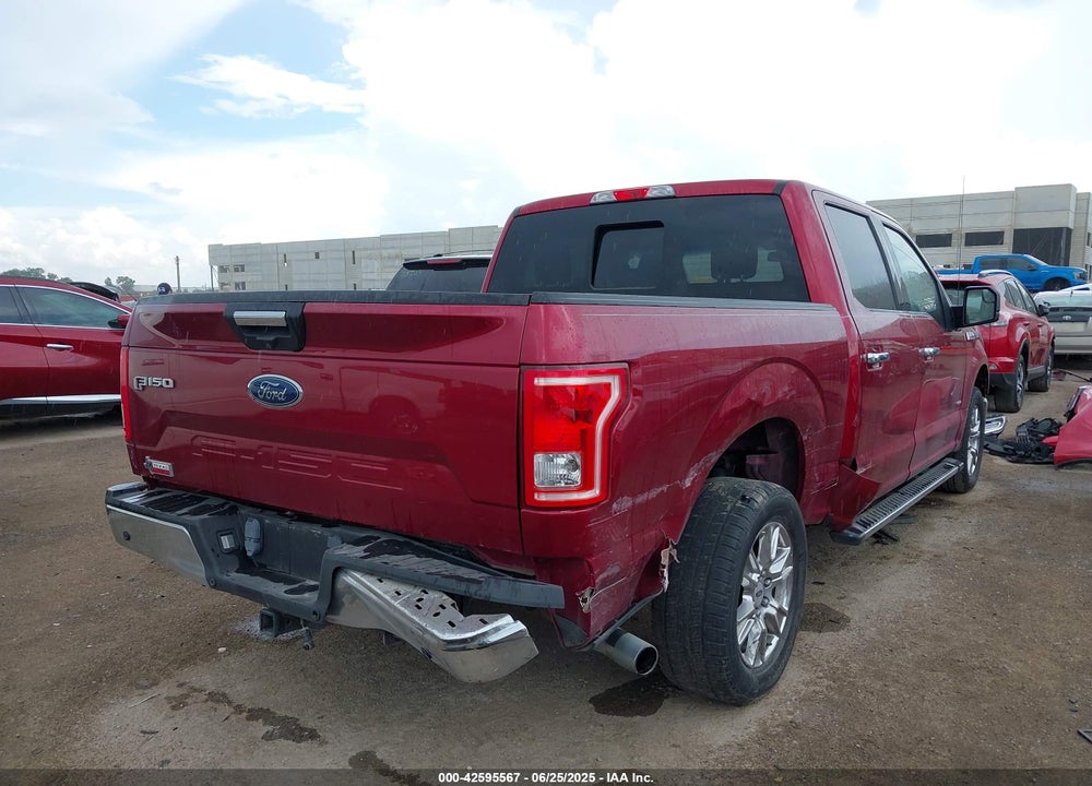 2015 FORD F-150 VIN: 1FTEW1CG1FKD41469