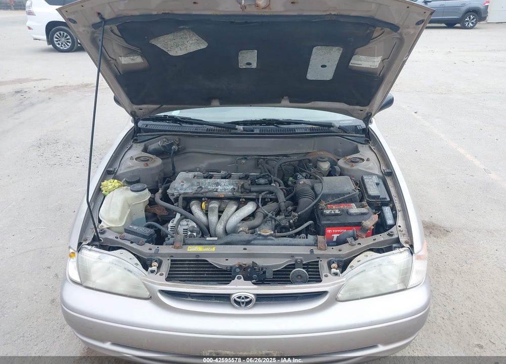 2000 TOYOTA COROLLA VE VIN: 2T1BR12EXYC269833