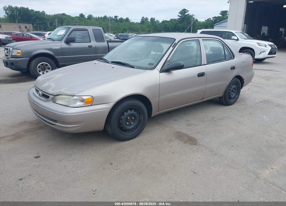 2000 TOYOTA COROLLA VE VIN: 2T1BR12EXYC269833