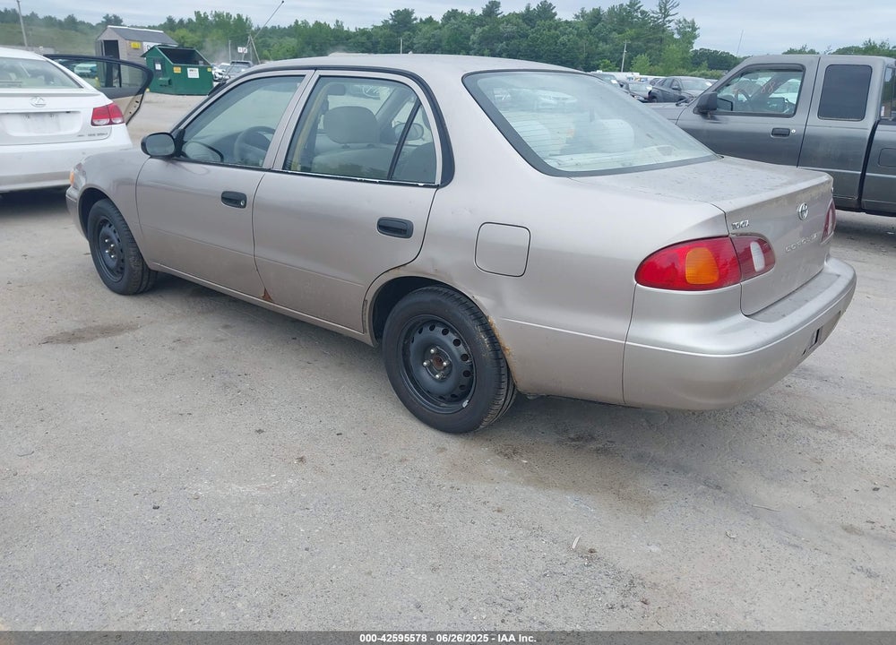 2000 TOYOTA COROLLA VE VIN: 2T1BR12EXYC269833